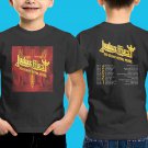 2021 PERFORM JUDAS PRIEST 50 HEAVY METAL YEARS N.AMERICA TOUR BLACK TEE SHIRT FOR KIDS CODE Z81