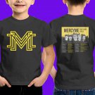2021 PERFORM MERCY ME SPRING USA TOUR BLACK TEE SHIRT FOR KIDS CODE Z82