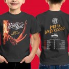 2021 PERFORM PARKWAY DRIVE VIVA THE UNDER DOGS EUROPE TOUR BLACK TEE SHIRT FOR KIDS CODE Z80