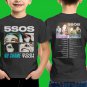 2021 PERFORM 5SECONDS OF SUMMER 5SOS NO SHAME N.AMERICAN TOUR BLACK TEE SHIRT FOR KIDS CODE Z81