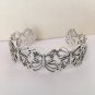 Sterling Silver Butterfly Bangle
