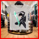 Anime Sword Art Online T Shirt Kirito / All Saiz for Male Female Kids