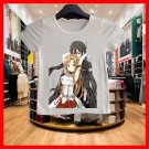Anime Sword Art Online T Shirt Kirito Asura / All Saiz for Male Female Kids
