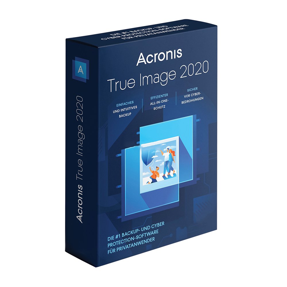 Acronis True Image 2020 (1 Device / 1 Year) Advanced +250GB Acronis Cloud Storage