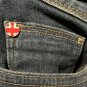 Hudson Jeans Ginny Love Lane Straight Leg Size 28 Women's Dark Blue Denim NWT