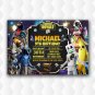 Marshmello Fortnite Birthday Party Invitation
