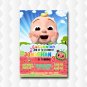 Funny Cocomelon Watermelon Printable Birthday Invitations