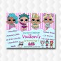 Lol Dolls Surprise Birthday Invitation For Girl