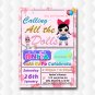 Lol Dolls Surprise Birthday Party Invitation