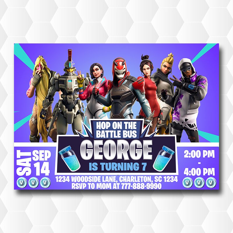 Fortnite Hope On The Battle Bus Birthday
