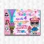 Lol Dolls Calling Surprise Invitations