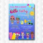 Lol Dolls Surprise Summer Birthday Invitation