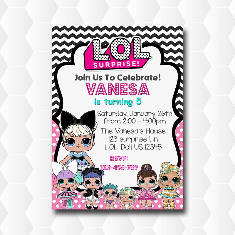 Lol Dolls Surprise Kiity Birthday