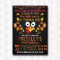 Little Turkey Thanksgiving Birthday Invitation