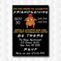 Friends Thanksgiving Turkey Friendsgiving Party Invitation