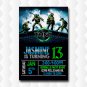 TMNT Teenage Mutant Ninja Turtles Invitation
