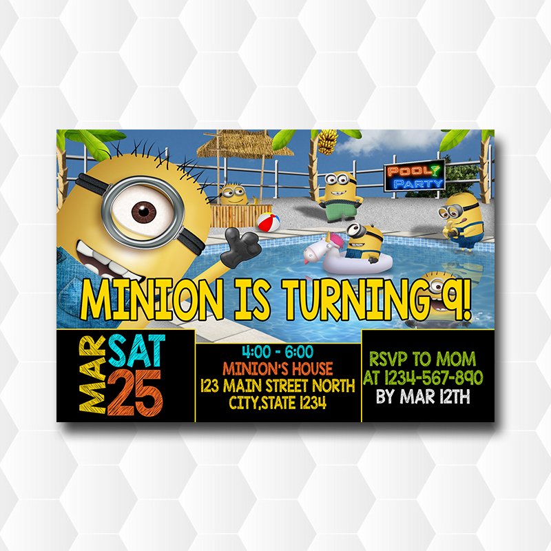 Minions Birthday Party