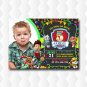 Paw Patrol Birthday Invitation For Boy With Photo