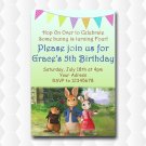 Peter Rabit Party Birthday Invitations