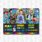 Toy Story Character Birthday Invitation