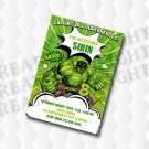 The Incredible Hulk Birthday Invitation