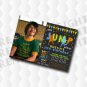 Jump Trampoline Birthday Invitation With Photo