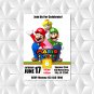 Birthday invitation | Super Mario Bros Invitation | Birthday Invitation for kids | Digital birthday