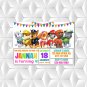 Birthday invitation | Paw patrol invitation | Birthday Invitation for kids | Digital birthday card