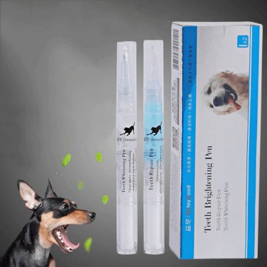 Pet Tooth Cleaning Pen Removes Stubborn Black Spots
