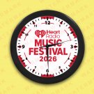 IHEARTRADIO MUSIC FESTIVAL 2026 Wall Clocks