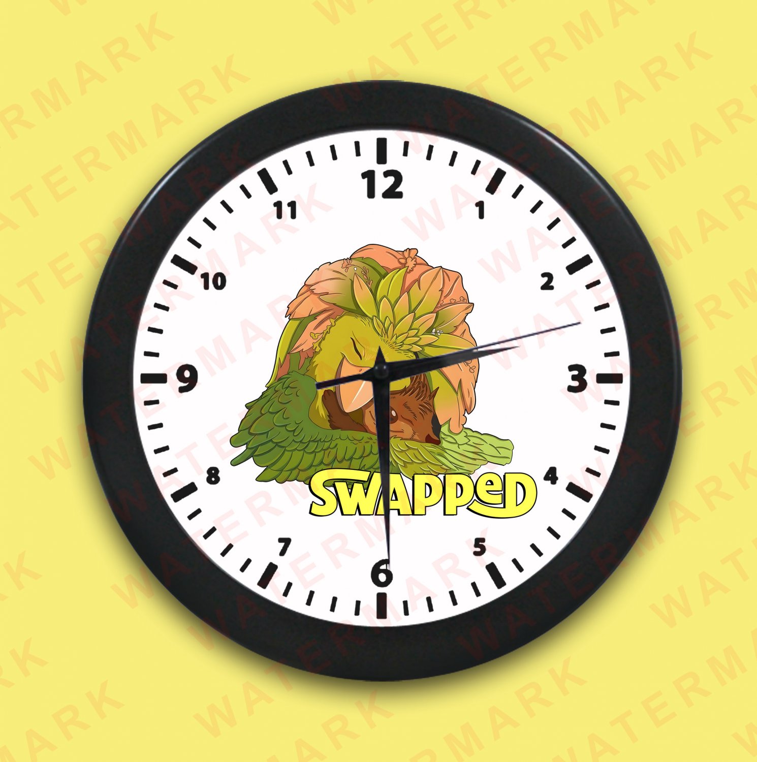 1 SWAPPED Wall Clocks