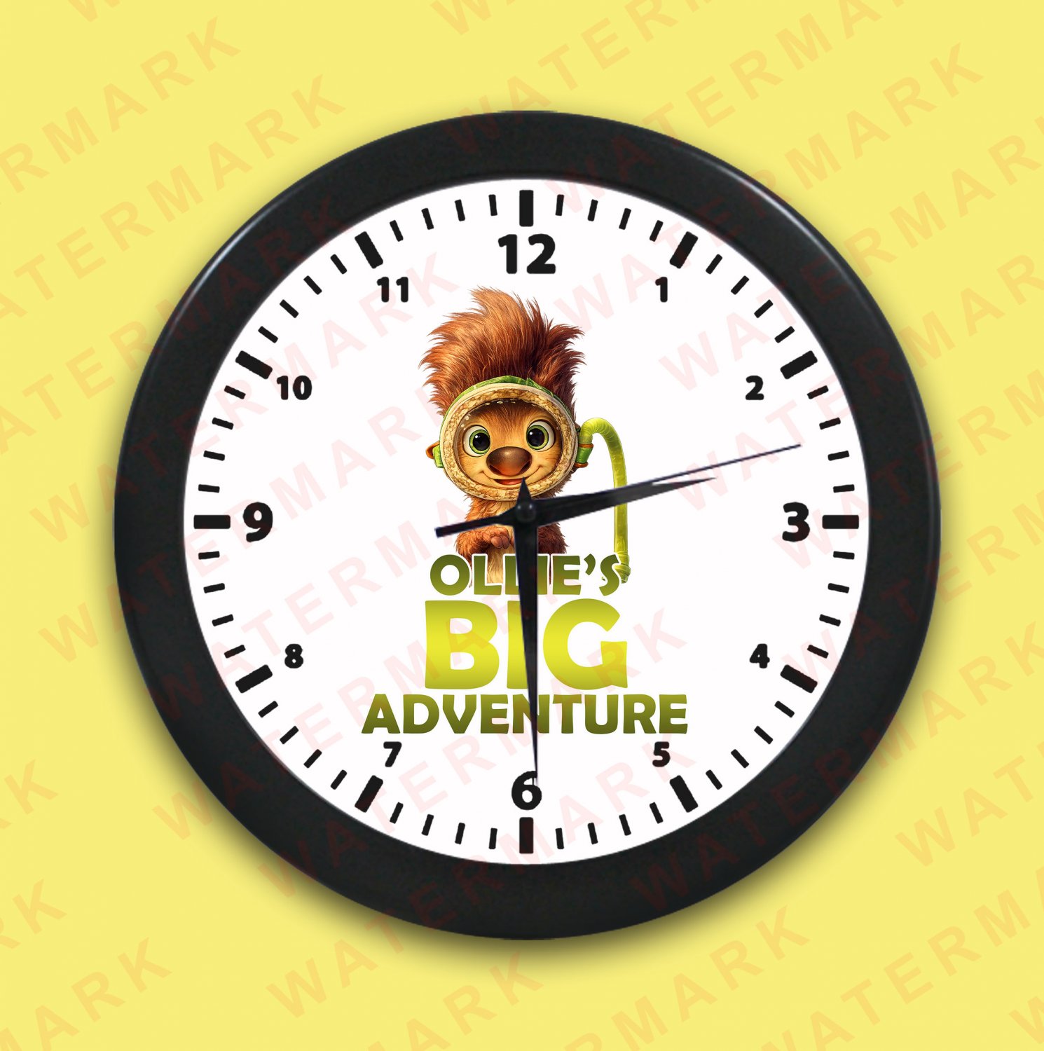 3 SWAPPED Wall Clocks