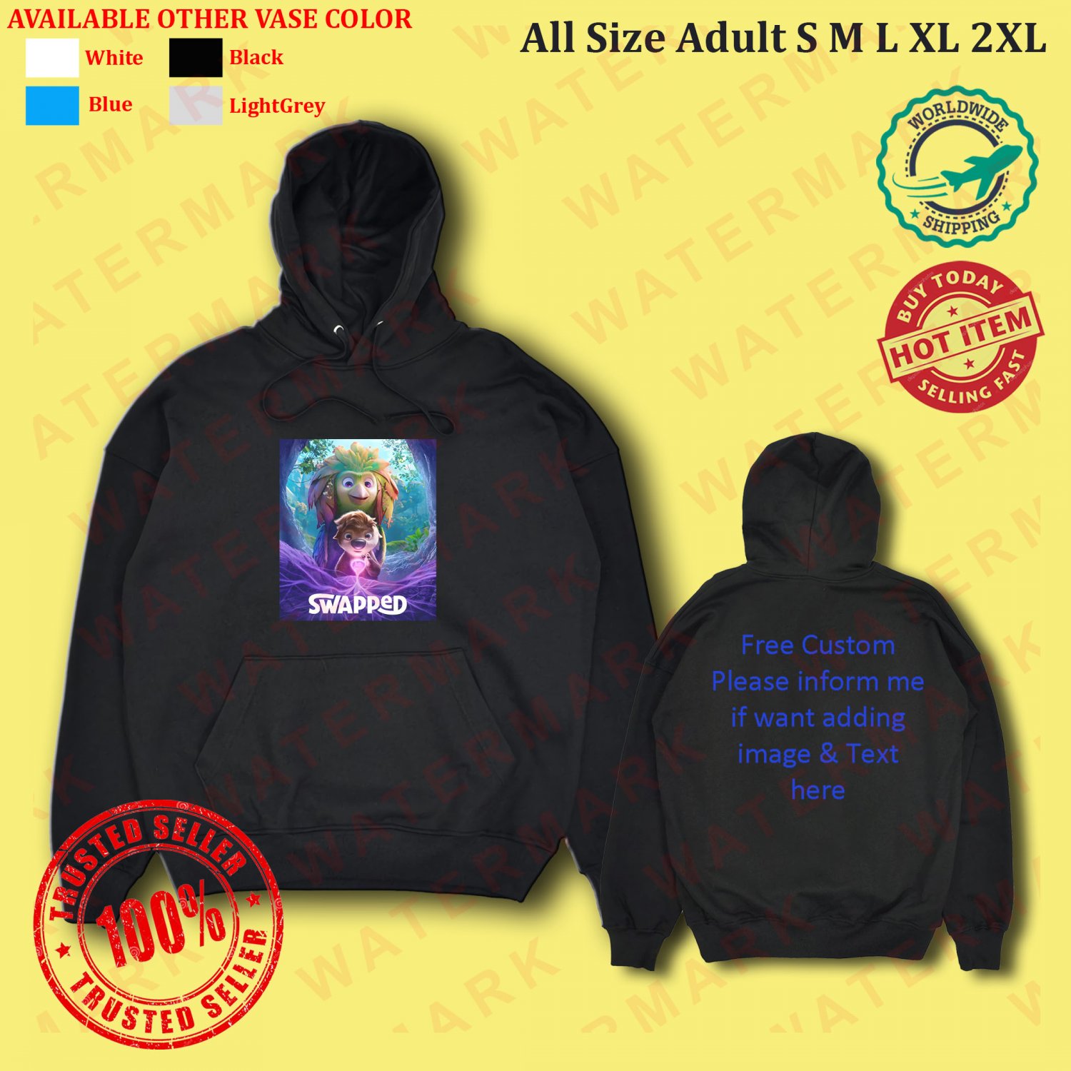 5 SWAPPED hoodie