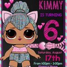 LOL DOLL DIGITAL BIRTHDAY INVITATION