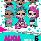 LOL DOLL DIGITAL BIRTHDAY INVITATION