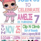 LOL DOLL DIGITAL BIRTHDAY INVITATION