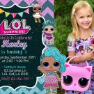 LOL DOLL DIGITAL BIRTHDAY INVITATION