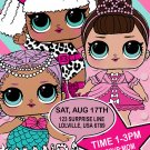 LOL DOLL DIGITAL BIRTHDAY INVITATION