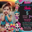 LOL DOLL DIGITAL BIRTHDAY INVITATION