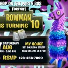 FORTNITE DIGITAL BIRTHDAY INVITATION