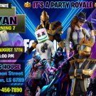 FORTNITE DIGITAL BIRTHDAY INVITATION