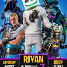 FORTNITE DIGITAL BIRTHDAY INVITATION