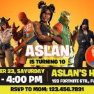 FORTNITE DIGITAL BIRTHDAY INVITATION