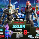 FORTNITE DIGITAL BIRTHDAY INVITATION