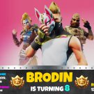 FORTNITE DIGITAL BIRTHDAY INVITATION
