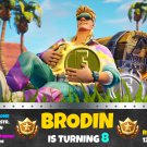 FORTNITE DIGITAL BIRTHDAY INVITATION