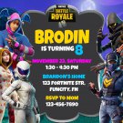 FORTNITE DIGITAL BIRTHDAY INVITATION