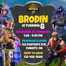 FORTNITE DIGITAL BIRTHDAY INVITATION