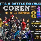 FORTNITE DIGITAL BIRTHDAY INVITATION