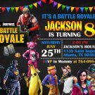 FORTNITE DIGITAL BIRTHDAY INVITATION